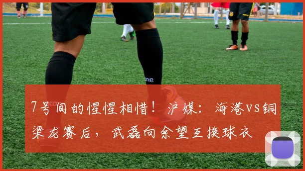 7号间的惺惺相惜！沪媒：海港vs铜梁龙赛后，武磊向余望互换球衣